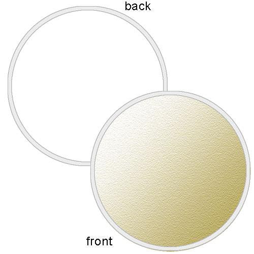 Photoflex LiteDisc 52" White/Soft Gold Reflector