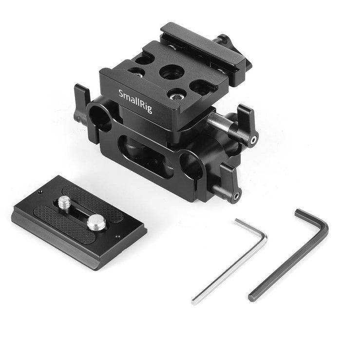 SmallRig Universal Baseplate with 15mm LWS Rod Support