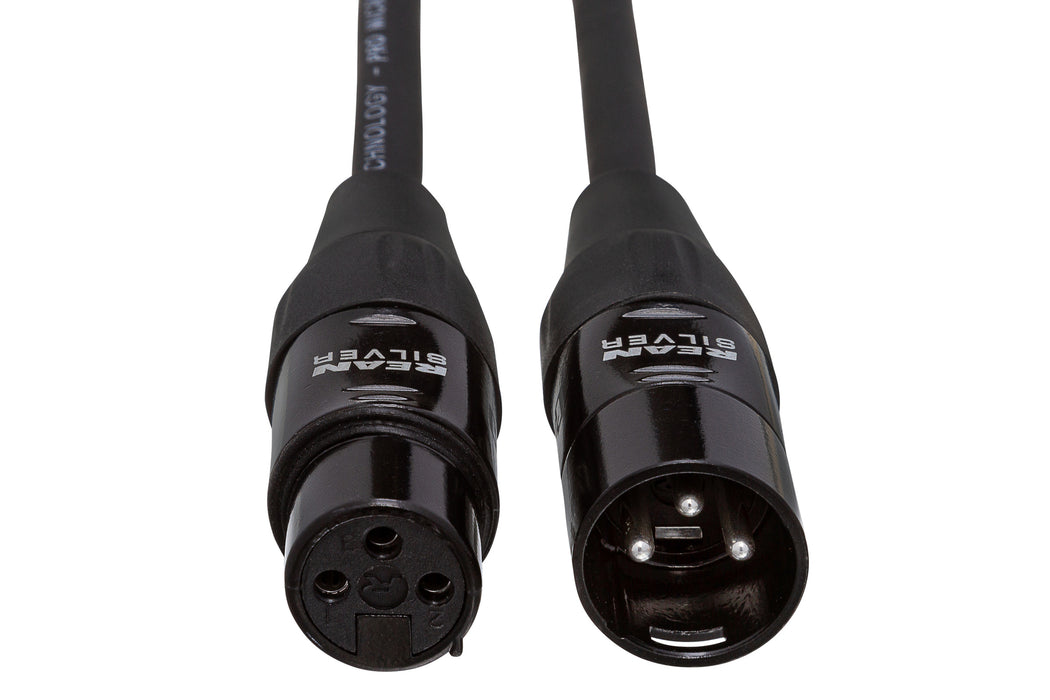 Hosa Pro REAN XLR Male to XLR Female Microphone Cable - 15'