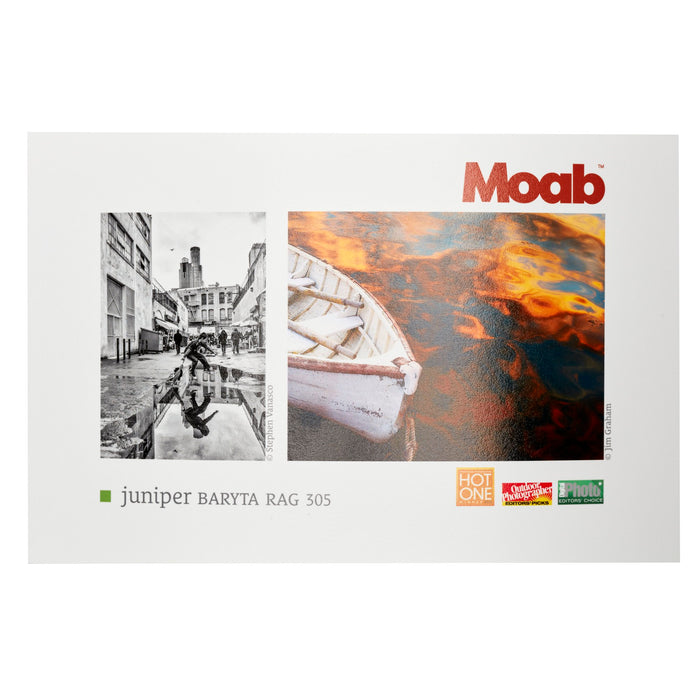 Moab Juniper Baryta Rag 305, 17" x 22" - 25 Sheets