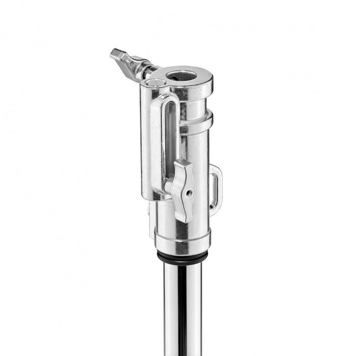 Avenger B6039CS 12' Wind-Up Stand with Braked Wheels - Chrome