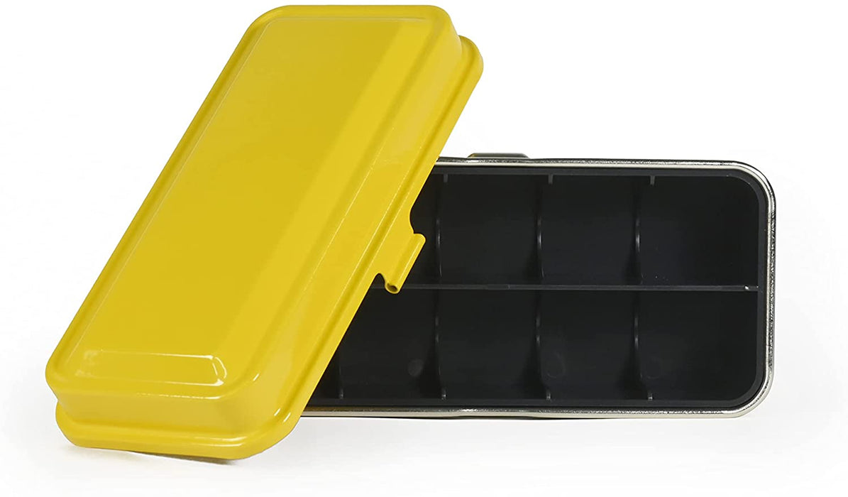 Kodak Steel Film Case, 120/35mm - Yellow/Silver