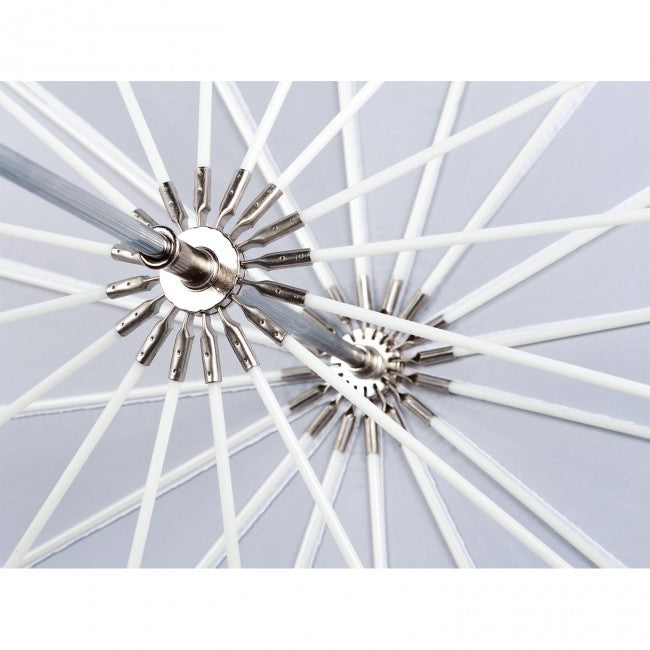 Westcott 7' Parabolic Umbrella White/Black Diffusion 4634