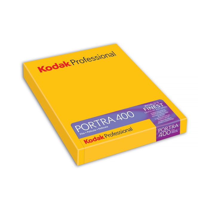 Kodak Professional Portra 400 Color Negative - 4x5" Film, 10 Sheets
