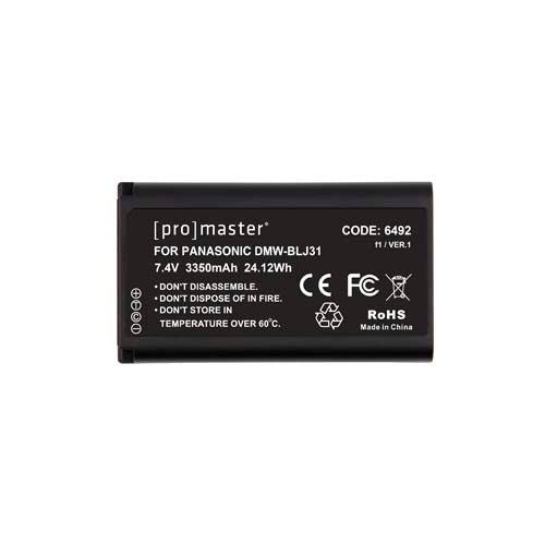 ProMaster Lumix DMW-BLJ31 LI-ION Battery