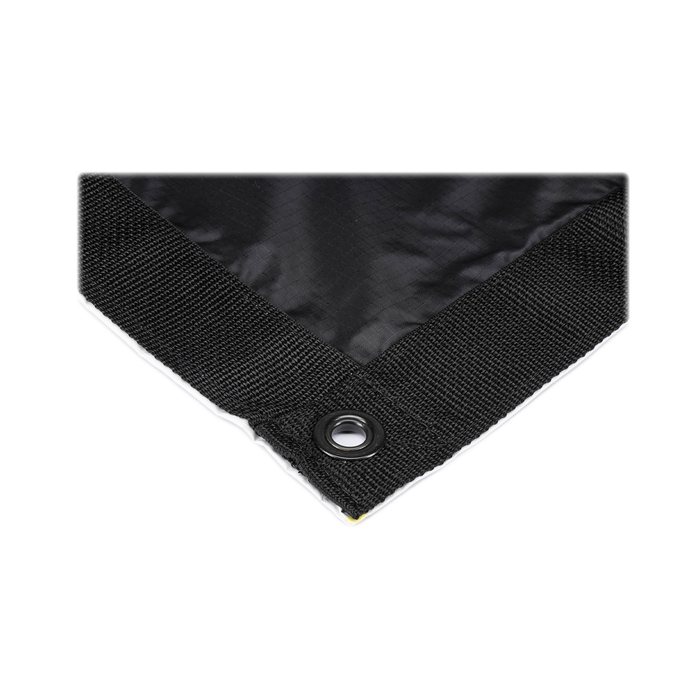 Matthews MatthBounce White/Black Fabric - 12x12'