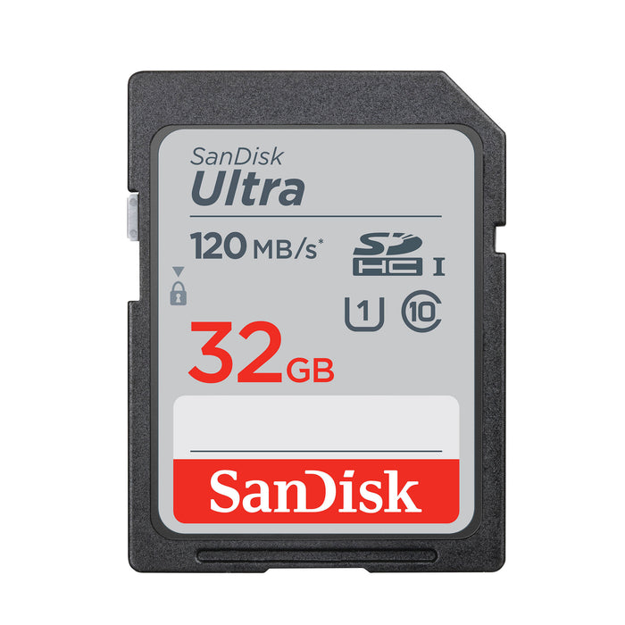 SanDisk 32GB Ultra UHS-I SDHC Memory Card