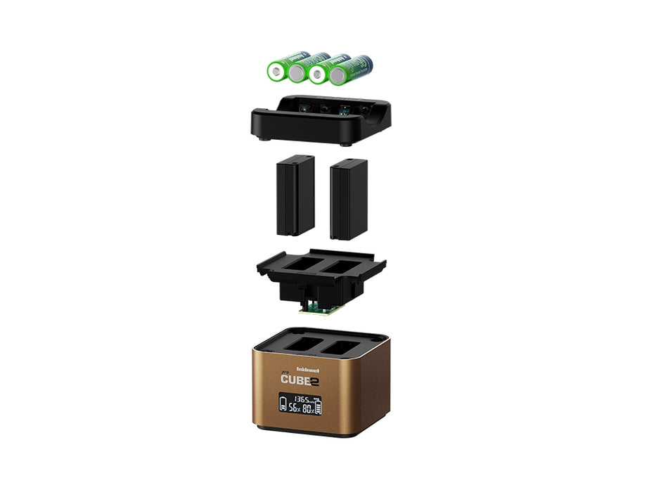 Hahnel Professional Charger PROCUBE2 for Select Olympus Batteries