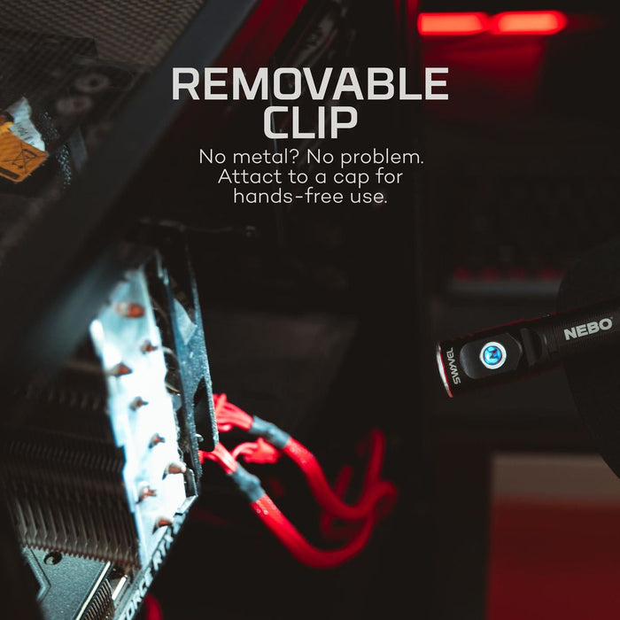 Nebo Swyvel Edc Rechargeable Flashlight