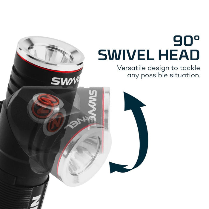 Nebo Swyvel Edc Rechargeable Flashlight
