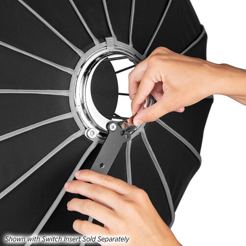 Westcott Beauty Dish Switch by Manny Ortiz - White Interior, 36"