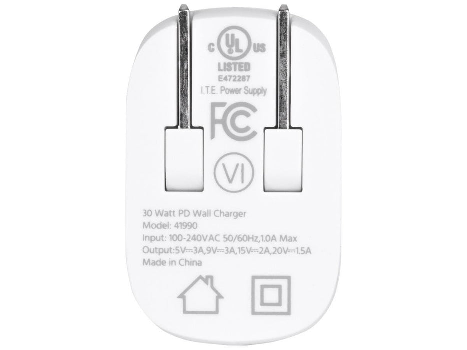 Monoprice USB-C Wall Charger 30W, 1-Port