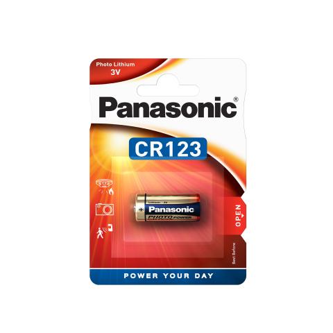 Panasonic CR123 Lithium Battery (3V)