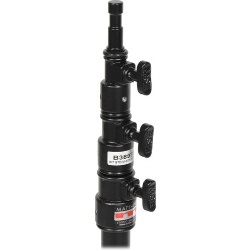 Matthews Medium Duty Kit Stand with Brake - 7.7' Black