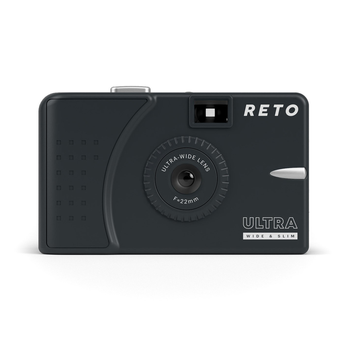 Reto Project Ultra Wide and Slim Film Camera - Charcoal