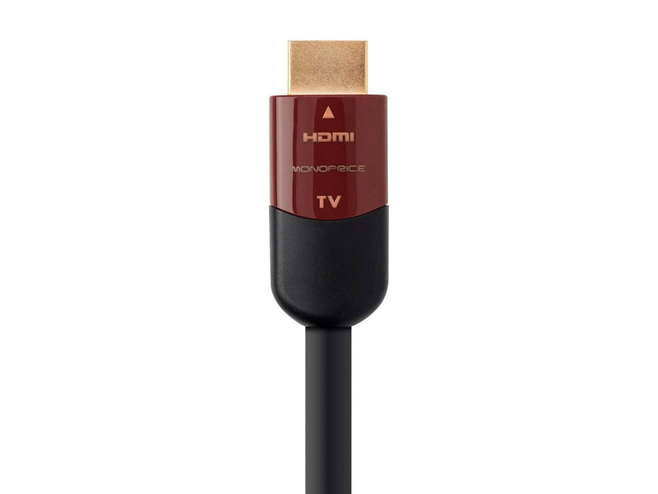 Monoprice 4K High Speed HDMI Cable 100ft - 10.2Gbps Black