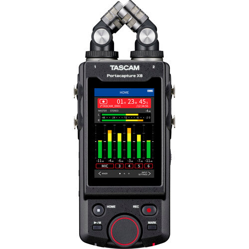 Tascam Portacapture X8 6-Input / 8-Track Handheld Adaptive Multitrack Recorder