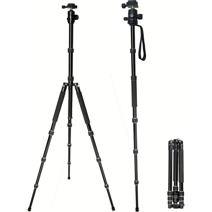 Vidpro VentureMaxx Pro 77" Aluminum Tripod with Ball Head