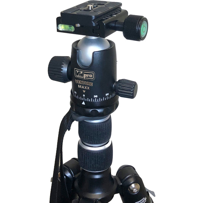 Vidpro VentureMaxx Pro 77" Aluminum Tripod with Ball Head