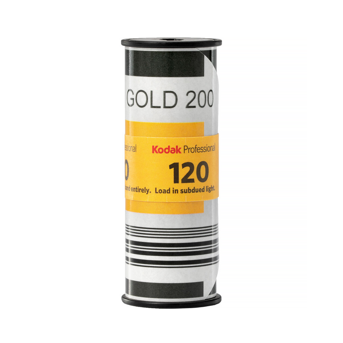 Kodak Professional Gold 200 Color Negative - 120 Film, 5 Pack