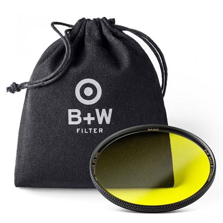 B+W 72mm #495/022 BASIC Yellow MRC Filter