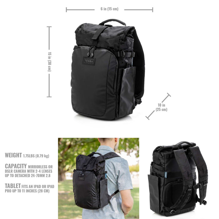 Tenba Fulton 10L V2 All Weather Backpack - Black Camo