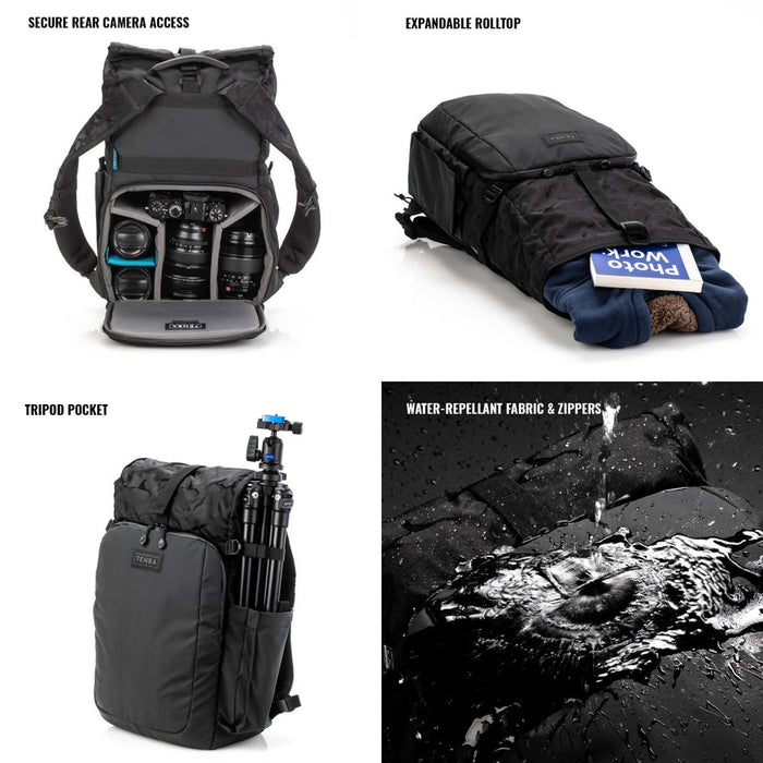 Tenba Fulton 14L V2 All Weather Backpack - Black Camo