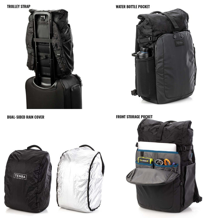 Tenba Fulton 14L V2 All Weather Backpack - Black Camo