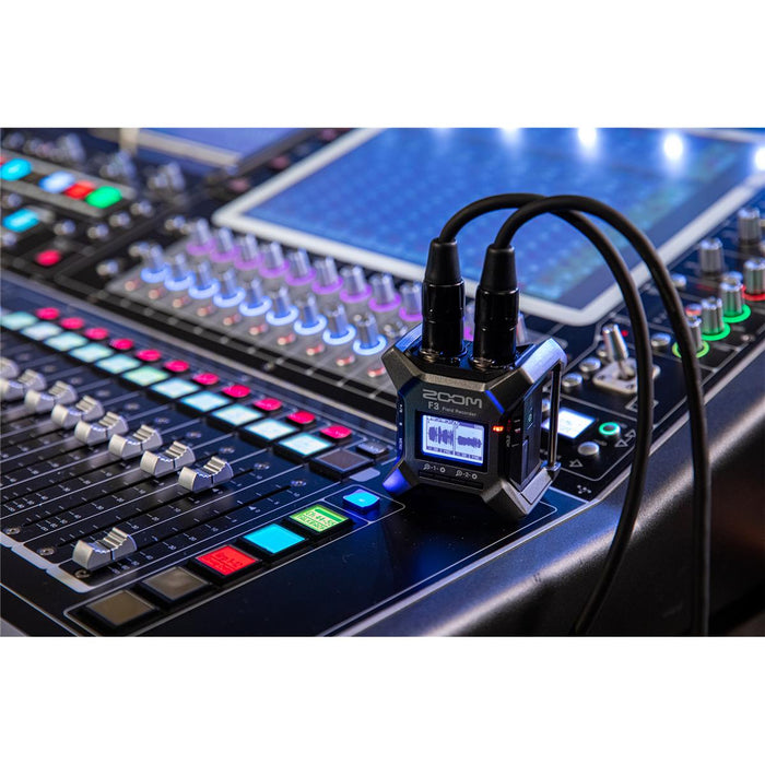 Zoom F3 2-Input / 2-Track Portable Field Recorder