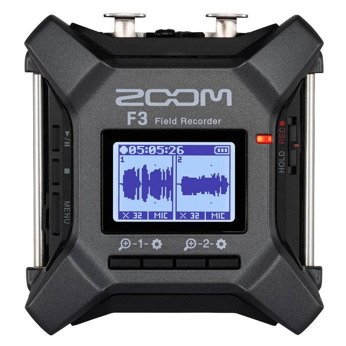 Zoom F3 2-Input / 2-Track Portable Field Recorder