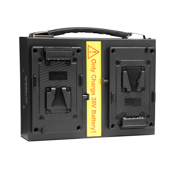 Nanlite Dual 26V V-Mount Battery Deck Charger