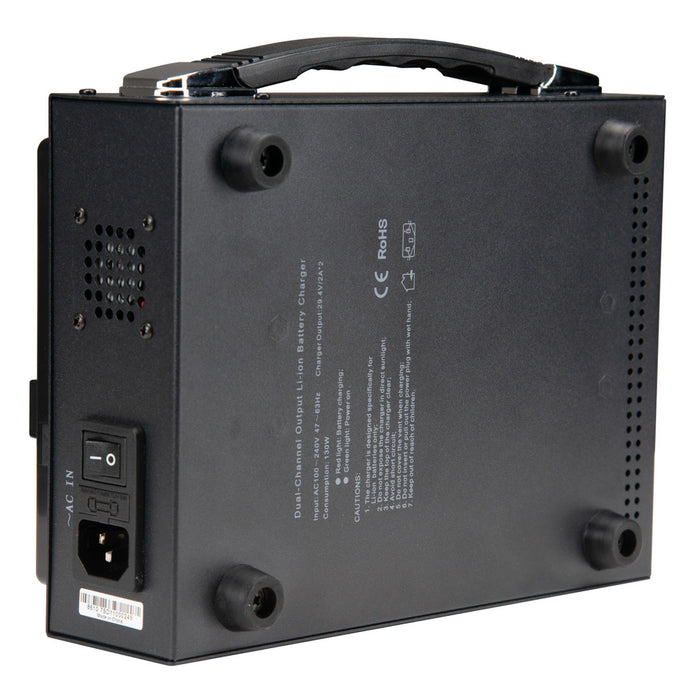 Nanlite Dual 26V V-Mount Battery Deck Charger