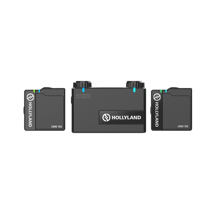 Hollyland LARK 150 2.4GHz 2-Person Wireless Lavalier Microphone System