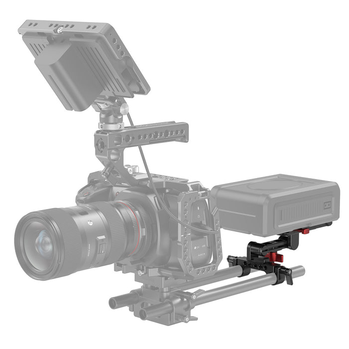 SmallRig V-Mount Battery Plate with 15mm Rod Clamp & Adjustable Arm 2991