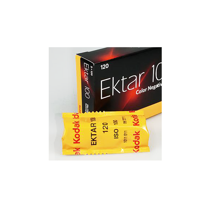 Kodak Professional Ektar 100 Color Negative - 120 Film, Single Roll