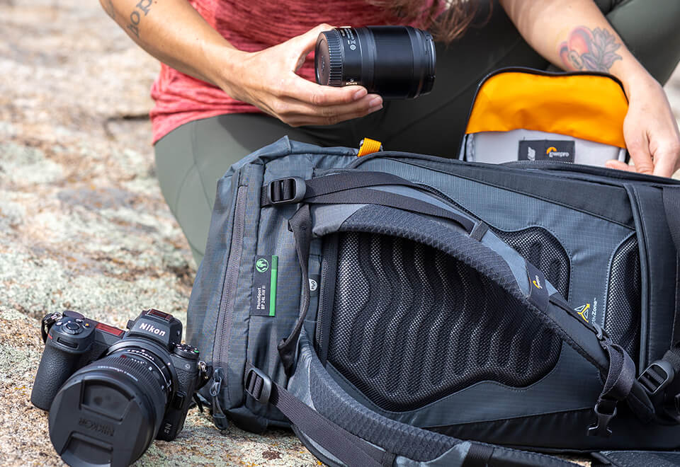 LowePro PhotoSport Outdoor 24L AW III Backpack - Gray/Black
