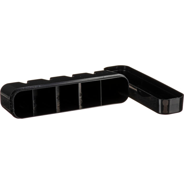 Japan Camera Hunter Film Case, Holds 5 Rolls 35mm - Black