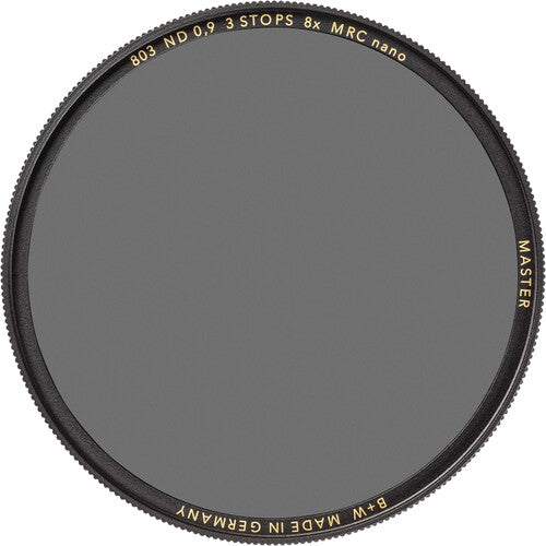 B+W 49mm #803 MASTER Neutral Density 0.9 3-Stop MRC Nano Filter