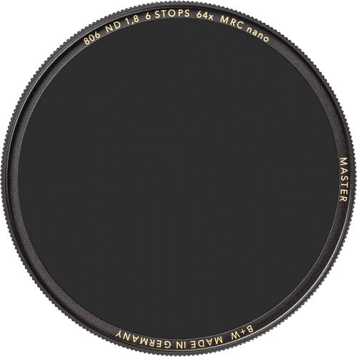 B+W 58mm #806 MASTER Neutral Density 1.8 6-Stop MRC Nano Filter
