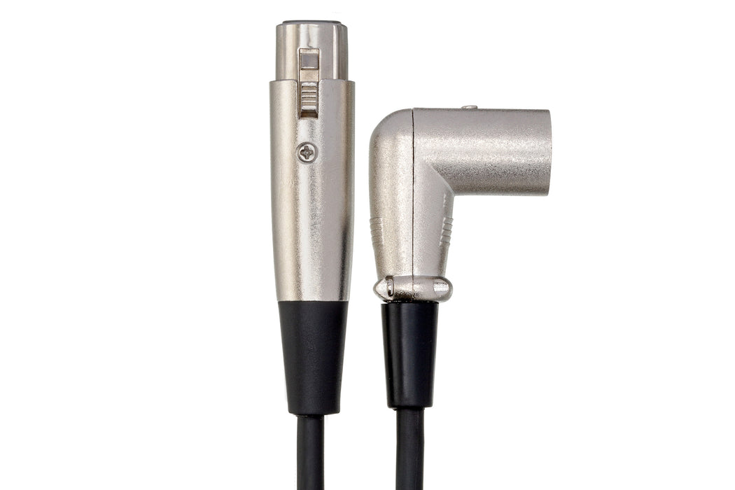 Hosa 3-Pin XLR Female to XLR Angled Male Cable - 1.5'