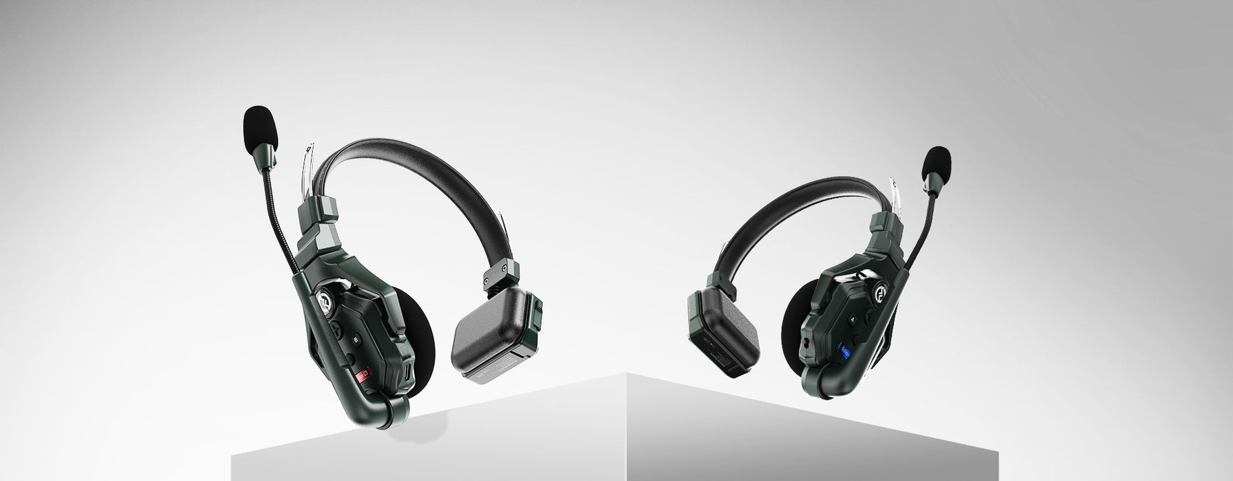 Hollyland Solidcom C1 Full-Duplex Wireless Intercom System with 4 Headsets