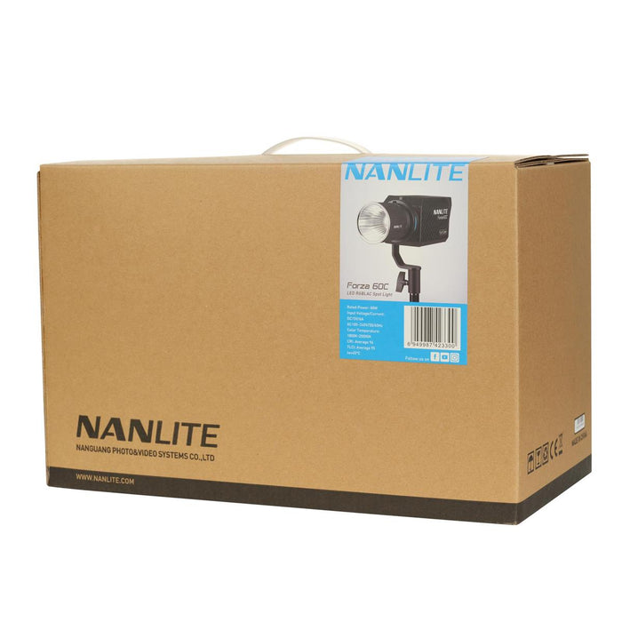 Nanlite Forza 60C RGBLAC LED Spot Monolight Kit