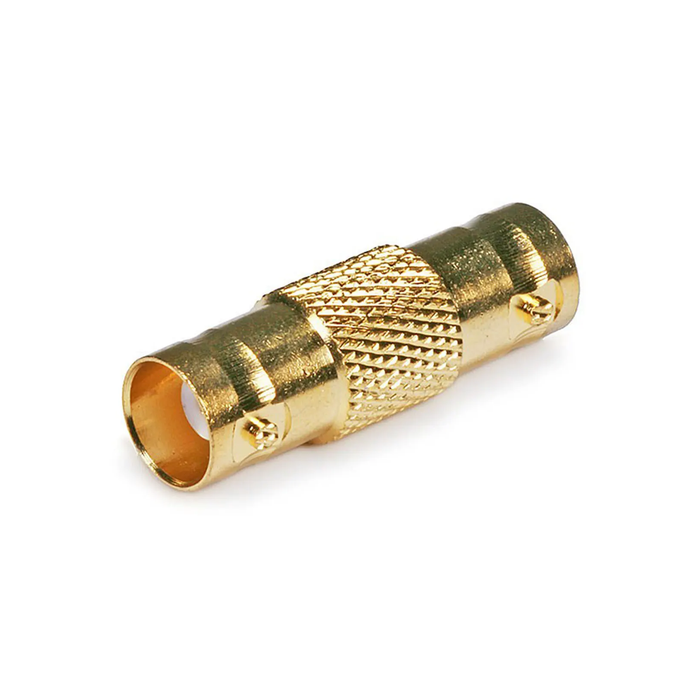 Monoprice BNC Female to Female Coupler - Gold Plated