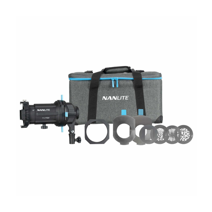 Nanlite Forza PJ-FMM Projection Attachment with 19° Lens for FM Mount