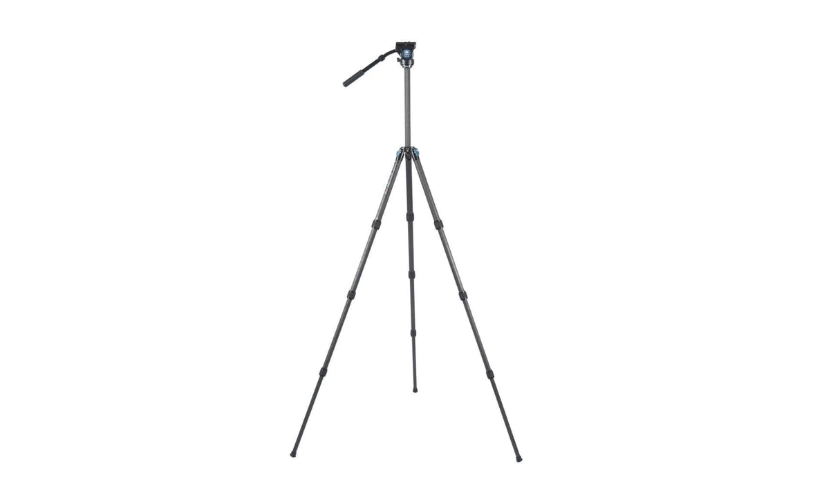 Sirui ST-224 Quick Release Carbon Fiber Tripod with VH-10 Video Head