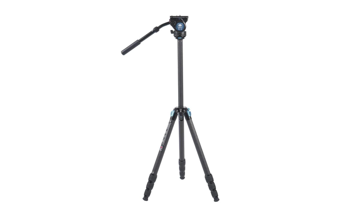 Sirui ST-224 Quick Release Carbon Fiber Tripod with VH-10 Video Head