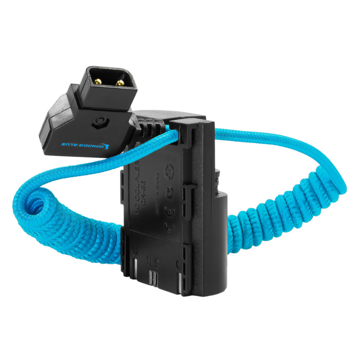 Kondor Blue D-Tap to Canon LP-E6 Dummy Battery Cable