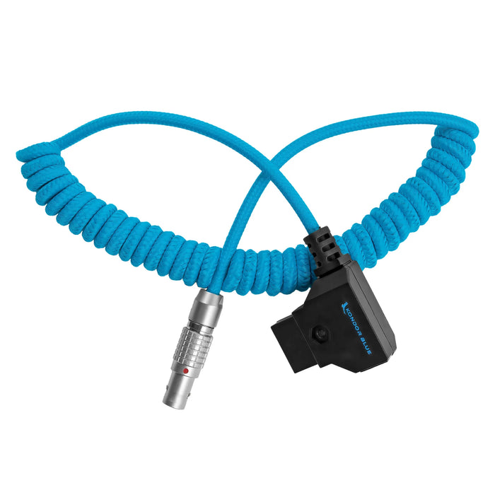 Kondor Blue D-Tap to Female 2-Pin LEMO-Type Power Cable for RED KOMODO