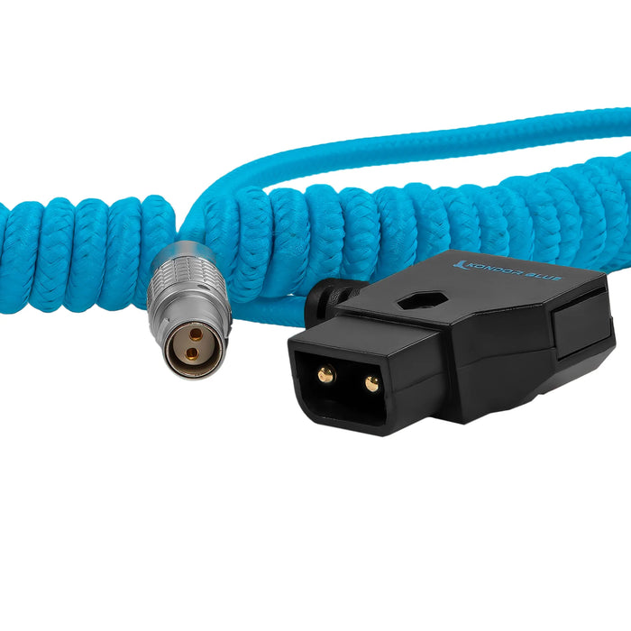 Kondor Blue D-Tap to Female 2-Pin LEMO-Type Power Cable for RED KOMODO