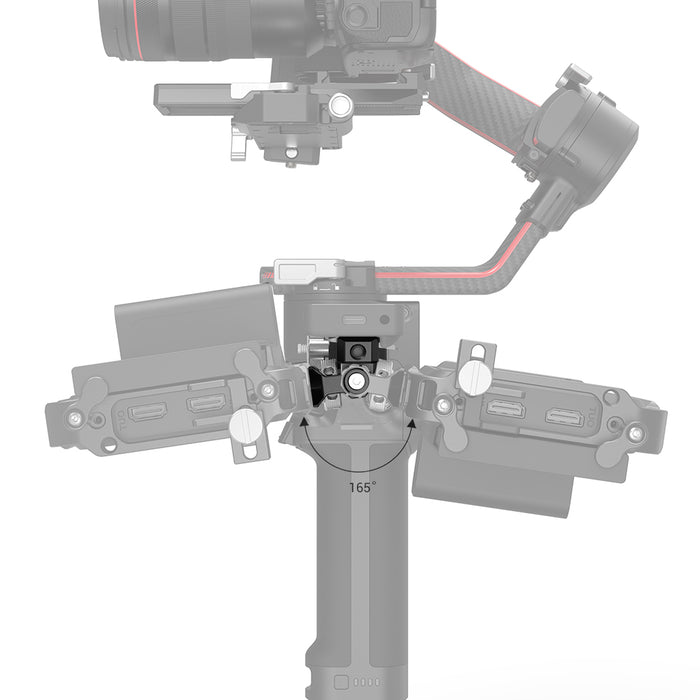 SmallRig Monitor Mount with NATO Clamp for DJI RS 2/RSC 2/RS 3/3 Pro 3026
